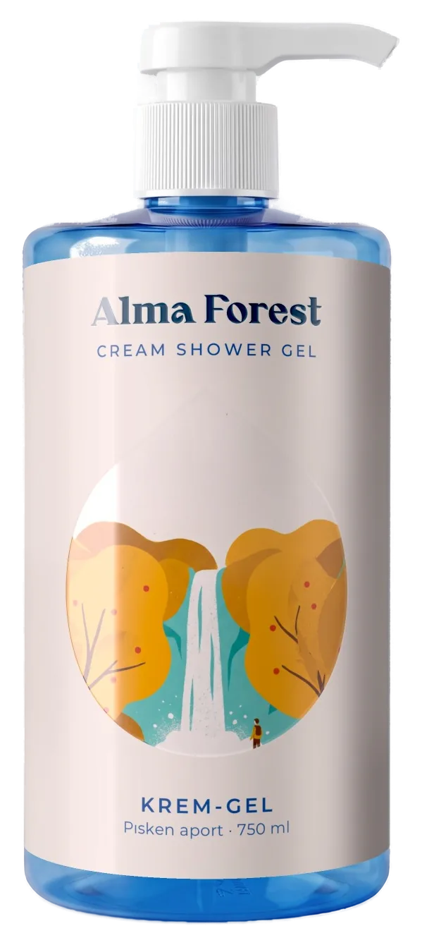Крем-гель для душа Alma Forest «Спелый апорт», 750 мл